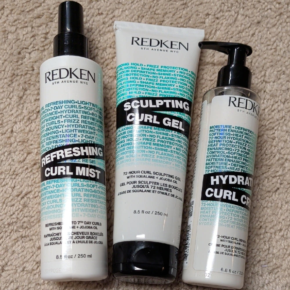 Redken Curl Care Trio - New Full Size Haircare
